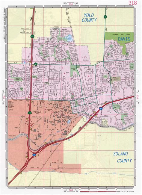 Detailed Road Map of Dauis .